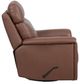Flexsteel® Customizable Refined Leather Manual Swivel Gliding Recliner-4