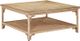 Currey & Company Olisa Glass Insert Natural Cocktail Table-0