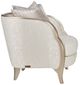 Michael Amini® Malibu Crest Chardonnay/Cloud White Chair and a Half-3