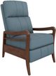 Best® Home Furnishings Customizable Ryberson Leather Power High Leg Recliner with Dark Walnut Legs-0