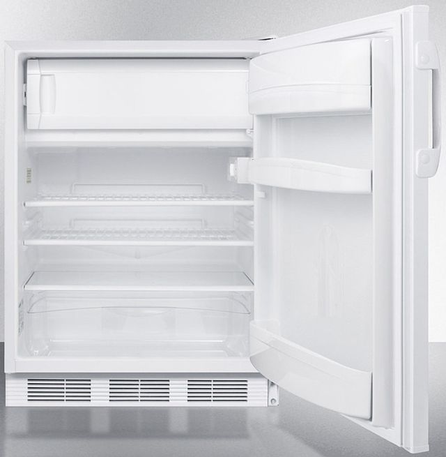 Accucold® by Summit® 24" 5.1 Cu. Ft. White Compact Refrigerator-2