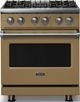 Viking® 5 Series 30" Golden Hour Pro Style Dual Fuel (LP) Range with Polished Chrome Trim-0