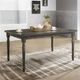 ACME Furniture Claudia II Weathered Gray Dining Table-1