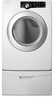 Samsung 7.3 Cu. Ft. Neat White Gas Dryer-1