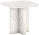 Harp & Finial® Perrin White End Table-0