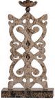 Crestview Collection Mariposa Aged White/Beige White Table Lamp-2