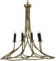 Bramble Flores Gold 30" Chandelier-1