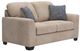 Ashley® Panola Taupe Loveseat-0