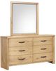 Magnussen Home® Laramie Honey Wheat Double Drawer Dresser-1