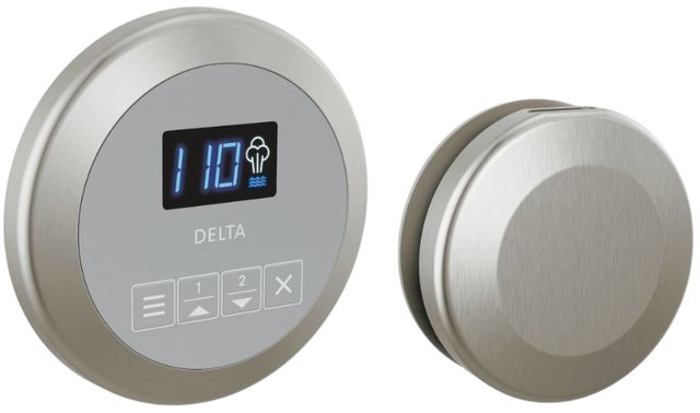 Delta SteamScape™ Classic System Lumicoat® Stainless Round Steam Package-0