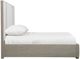 Bernhardt Solaria Dune/Taupe California King Upholstered Panel Bed-3
