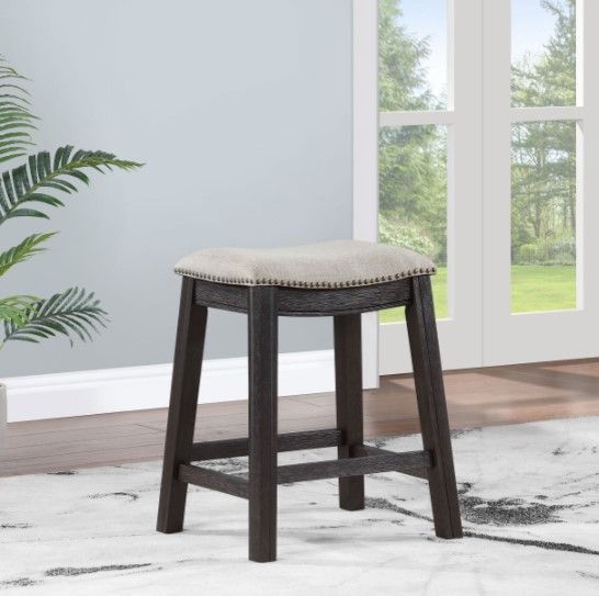 Coaster® Elliston 2-Piece Dark Gray Counter Bar Stool Set-3