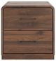Signature Design by Ashley® Fortlorn Walnut Brown 2-Drawer Nighstand-1