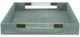 A & B Home Margo 3-Piece Gray Tray Set-4