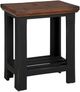aspenhome® Mesa Antique Black Chairside Table-0