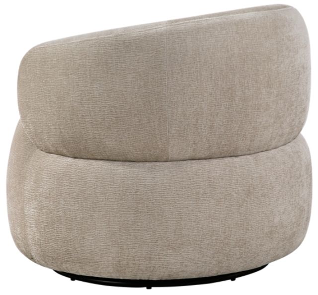 Homelegance® Ruvo Light Brown Swivel Chair-4