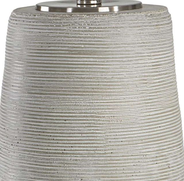 Uttermost® Mountainscape Gray/Off-White Table Lamp-4