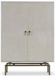 Century® Carrier and Company Harrison White Bar Cabinet-1