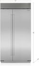Sub-Zero® Classic 42" 24.5 Cu. Ft. Stainless Steel Smart Side-by-Side Refrigerator with Ice Maker and Water Dispenser-1