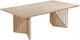 Modus Furniture Sumner Natural Double Pedestal Dining Table-0