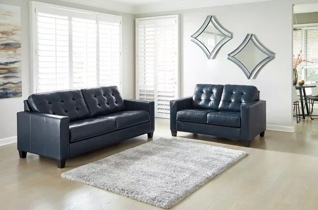 Signature Design by Ashley® Altonbury 2-Piece Blue Living Room Seating Set-3