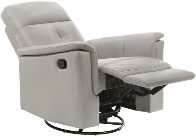 Homelegance® Bristow Silver Manual Swivel Glider Recliner-2