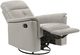Homelegance® Bristow Silver Manual Swivel Glider Recliner-2