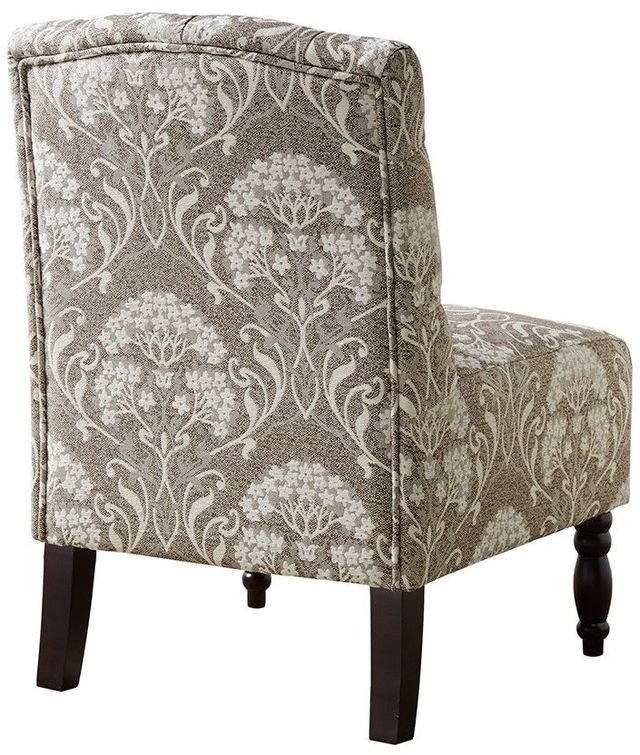 Olliix by Madison Park Taupe Lola Tufted Armless Chair-3