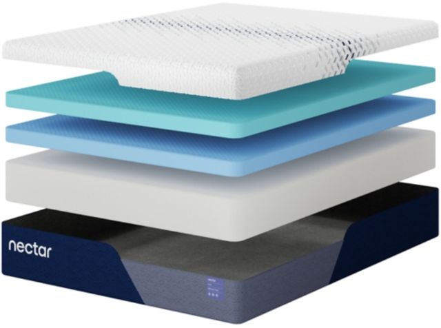 Nectar Luxe Memory Foam Medium Plush Tight Top Full Mattress in a Box-2