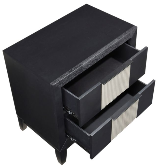 Homelegance® Garrison Charcoal/Gray Nightstand-4