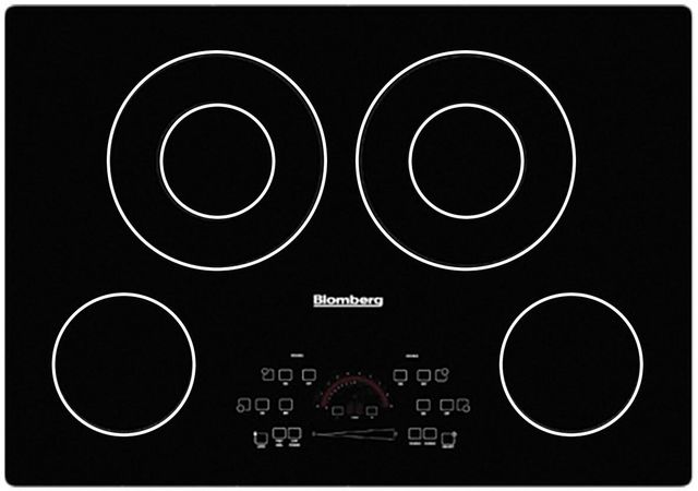Blomberg® 30" Black Electric Cooktop-1