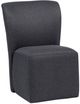 Coaster® Jaelynn 2-Piece Charcoal Upholstered Dining Side Chair Set-3