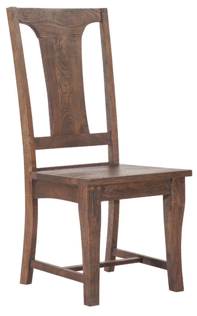 Home Trends & Design Nimes Weathered Oak/Weathered Mango Dining Chair-0