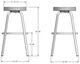 Amisco Customizable Reel Swivel Spectator Stool-1