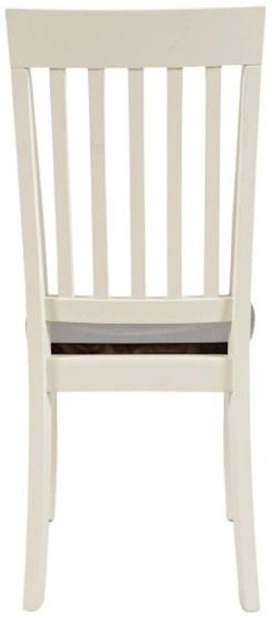 Jofran Inc. Decatur Lane Autumn Brown/White Dining Side Chair-2
