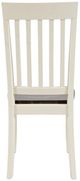 Jofran Inc. Decatur Lane Autumn Brown/White Dining Side Chair-2