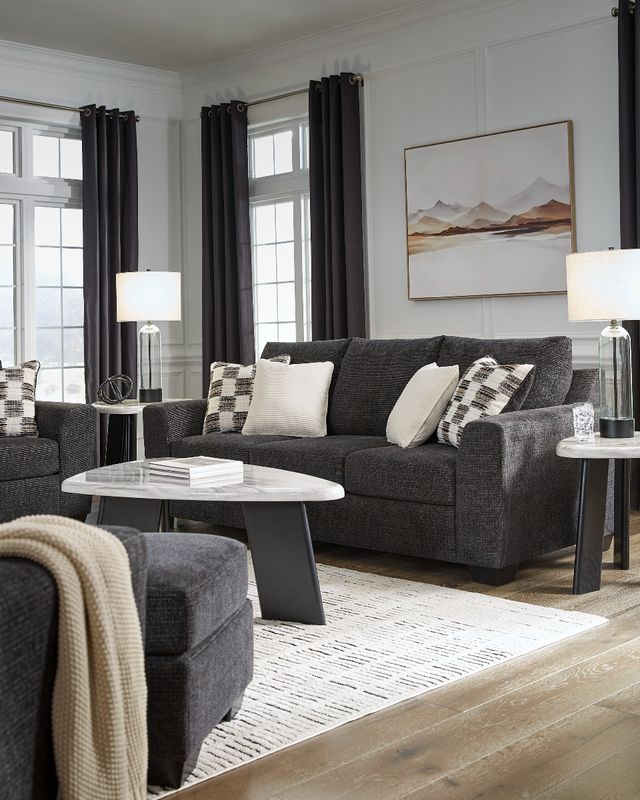 Benchcraft® Loreo Ebony Sofa-4