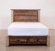 International Furniture Antique Youth Full Storage Bed-1