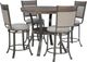 Powell® Franklin 5-Piece Pewter Height Dining Set-0