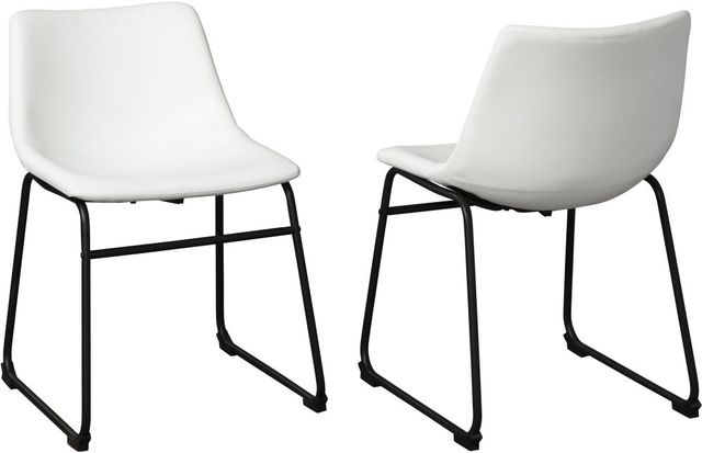 Signature Design by Ashley® Centiar White Dining Side Chair-2