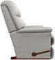 La-Z-Boy® Reed Oyster Leather Manual Rocking Recliner-3
