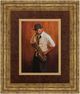 Classy Living Delancy Sax Man 40" Wall Art-0
