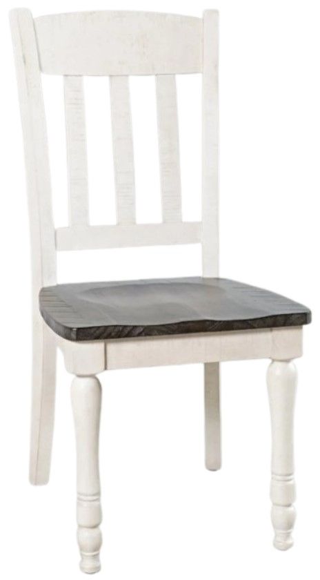 Jofran Inc. Madison County 6-Piece Vintage White Dining Set-4