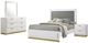 Coaster® Caraway 4-Piece White Queen Bedroom Set-0