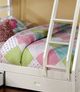 Furniture of America® California III White Twin/Full Bunk Bed-1