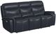 Elements International Aruba Pebble Navy Power Motion Sofa with Power Headrest-0