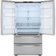 LG 36 in. 22.7 Cu. Ft. PrintProof™ Stainless Steel Counter Depth French Door Refrigerator-3