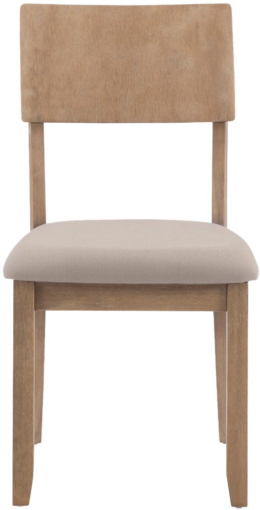 Linon Jordan 2-Piece Gray Wash Dining Chair-3