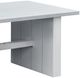 Intercon Nash Buff Aluminum Trestle Outdoor Counter Table-2