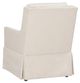 Fairfield® Customizable Kelly Skirted Swivel Chair with Beech Frame-3